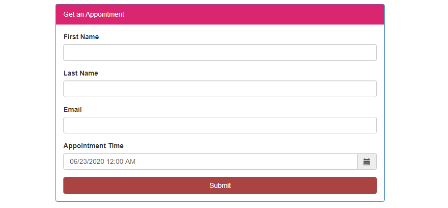 How to Add Bootstrap DateTime Picker in your HTML Forms.